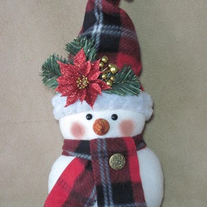 Snowman pattern:  &quot;Happy Holidays&quot; - #464