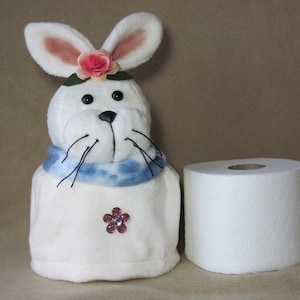 Bunny Toilet Paper Roll Cover