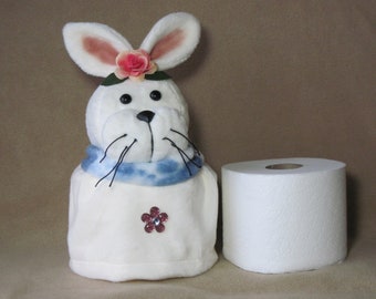 Bunny Toilet Paper Roll Cover