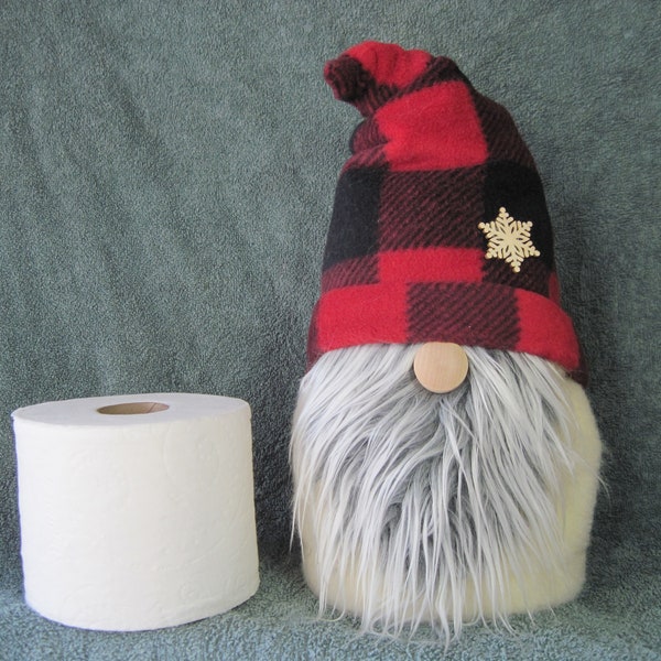 Gnome pattern:  "Gnome Toilet Paper Roll Cover" - #605