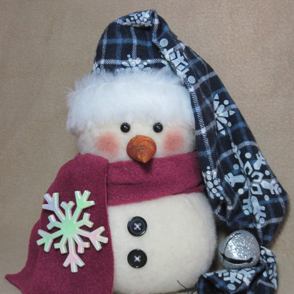 Patron de bonhomme de neige : "Flakey Snowman" - #411