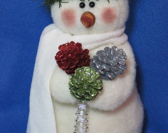 Snowman pattern:  "Snow Princess" - #608