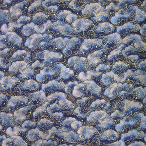 Blue Clouds Fabric