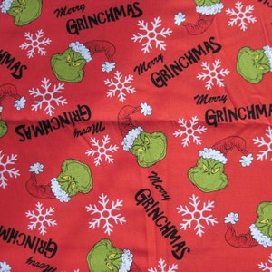 How the Grinch Stole Christmas Fabric