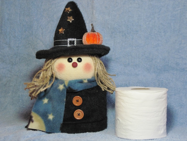 Halloween Witch Pattern: witch Toilet Paper Roll | Etsy