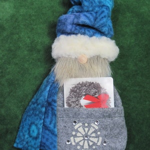 Patron Gnome : "Gnome Gift Card Holder" - #678