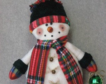 Snowman pattern:  "Happy Holidays" - #464