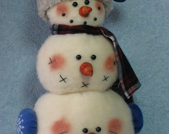 Snowman pattern:  "Me, Myself, & I" - #463