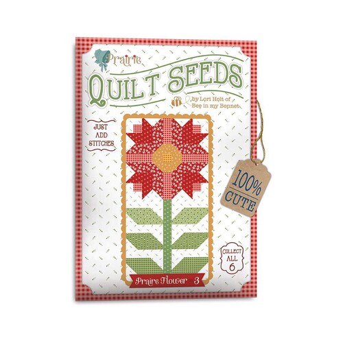 Lori Holt Quilt Seeds Pattern Calico Tomato - Etsy