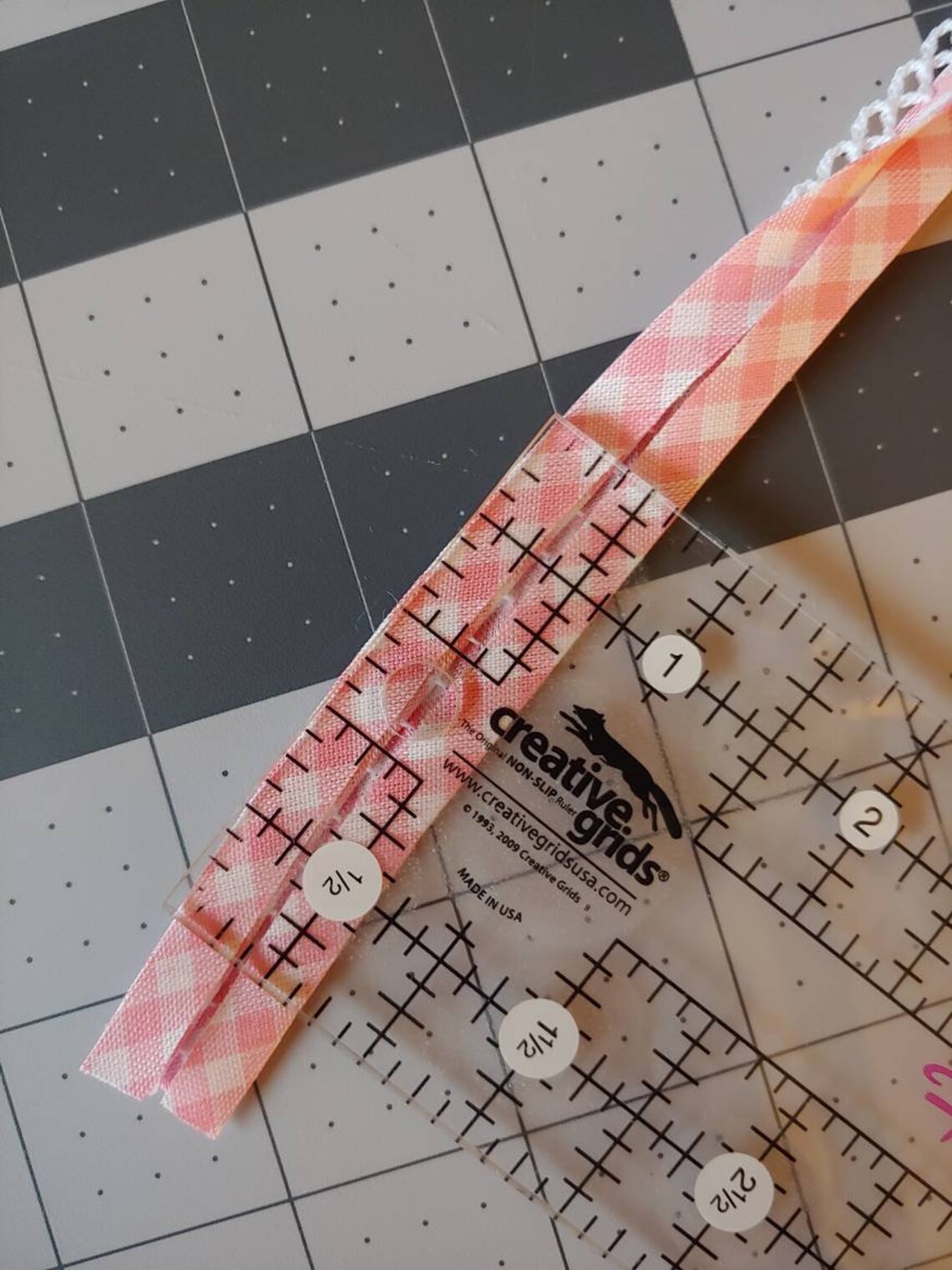 Double Fold Crochet Edge Bias Tape Five Color Options Etsy