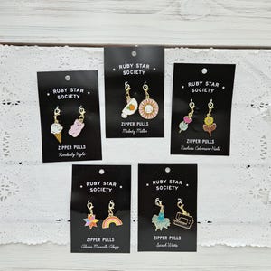 Ruby Star Society Zipper Charms Season 3 - Variety of Sets