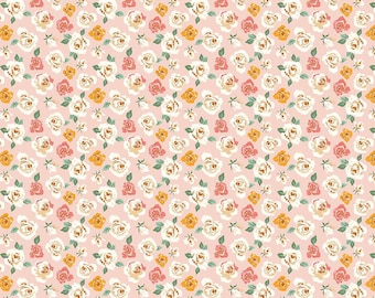 Tiny Roses Blush from BloomBerry Collection by Minki Kim for Riley Blake Designs