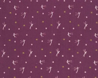 Tink Mauve from Peter Pan by Sarah Jane for Michael Miller Fabrics