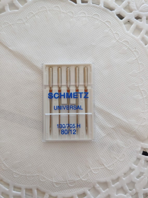 Schmetz Universal Machine Needles 80/12 5 Count 