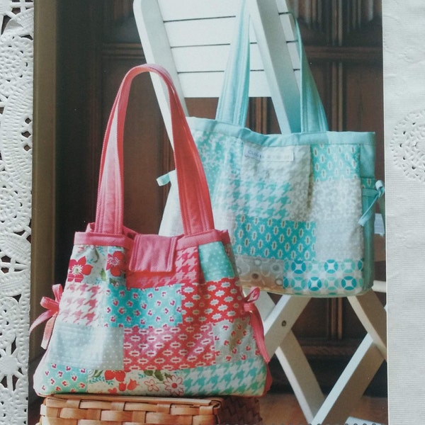 The Louisa Bag Paper Pattern by Clover & Violet