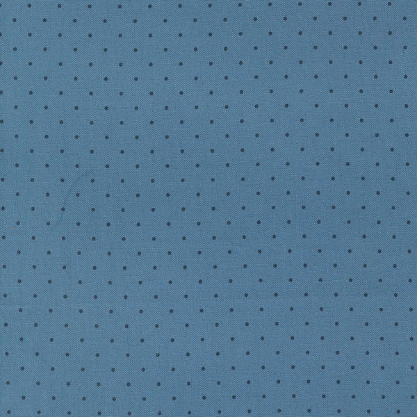 Dot Medium Blue from Shoreline Collection by Camille Roskelley for Moda Fabrics