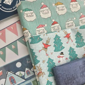Peppermint Please Advent Panel Kit by Sarah Watts for Ruby Star Society