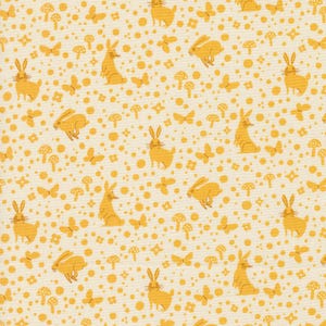 Wander Dot Eggshell Golden from Love Letter Collection by Lizzy House for Moda Fabrics