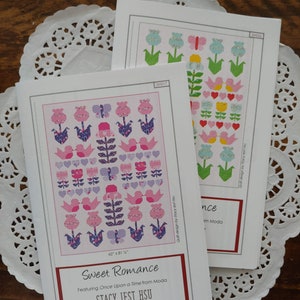 Sweet Romance Quilt Pattern by Stacy Iest Hsu for Moda Fabrics