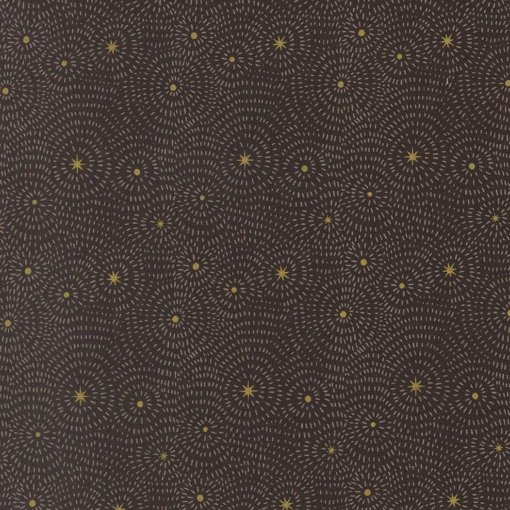 Starry Night Midnight from Night Owl Collection by Gingiber for Moda Fabrics