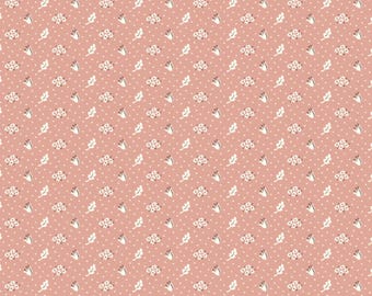 Vintage Apron Coral from Wildwood Dwellings Collection by Sheri McCulley for Poppie Cotton