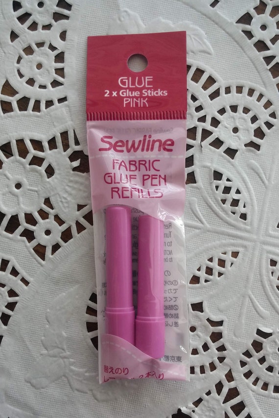 Sewline Fabric Glue Pen Refills Pink 