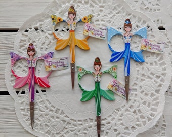 Sweet Angel Embroidery Scissors