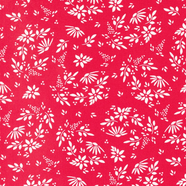 Blossom Dance Scarlet from Favorite Things Collection by Sherri & Chelsi for Moda Fabrics