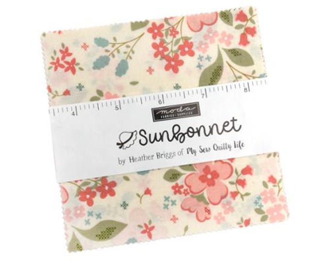 Sunbonnet Charm Pack by My Sew Quilty Life for Moda Fabrics - Etsy