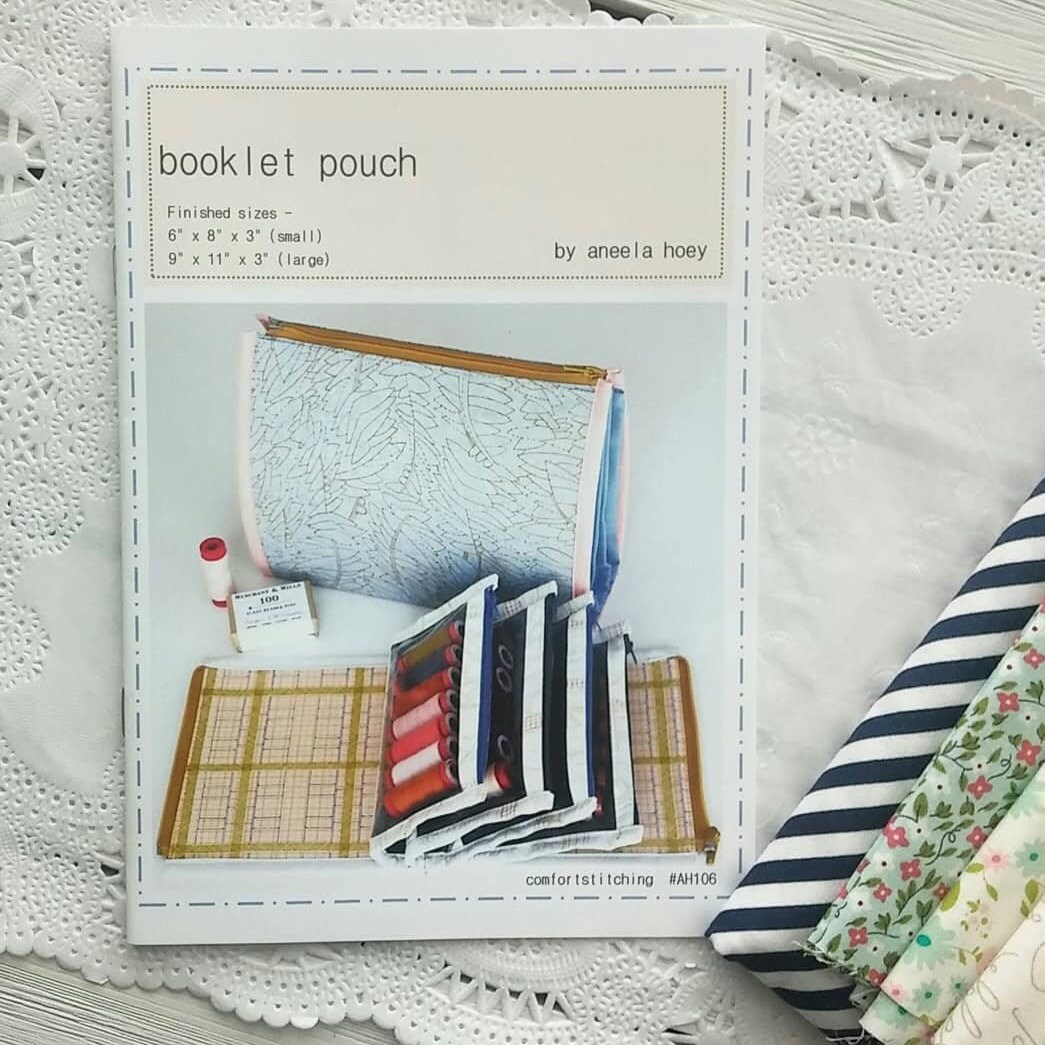Booklet Pouch Pattern by Aneela Hoey Etsy