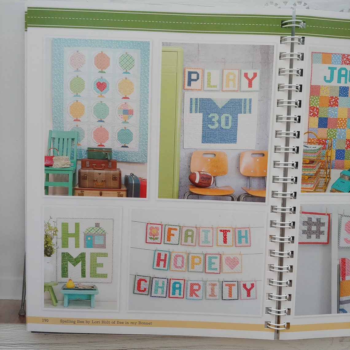 Spelling Bee Quilt Block Book by Lori Holt of Bee in My Etsy