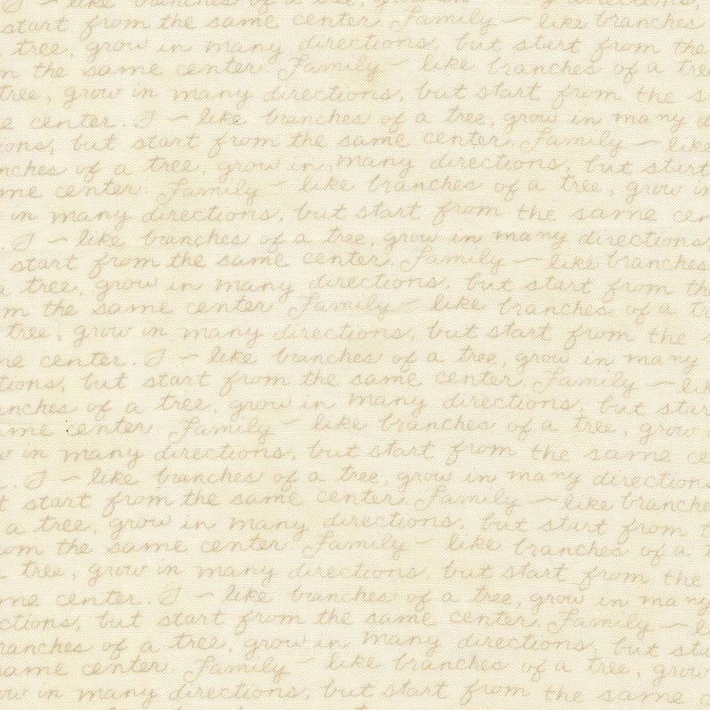 Family Quote Warm White Tonal From Family Tree Collection by Deb Strain ...