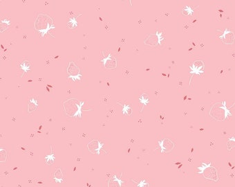 Berry Sprouts Pink from BloomBerry Collection by Minki Kim for Riley Blake Designs