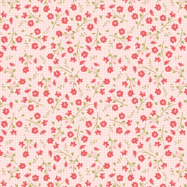 Dottie Pink from Treasured Threads Collection by Gigi's Thimble for Poppie Cotton