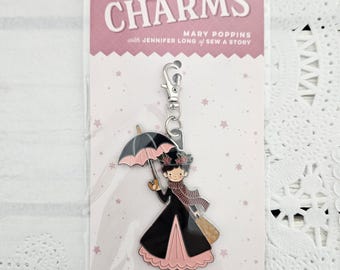 Mary Poppins Enamel Charm from Cookbook Collection by Lori Holt for Riley Blake Designs