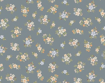 Posies Sage from Little Forest Celebration Collection by Nina Stajner for Dear Stella