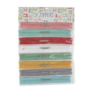 My Happy Place Zippers by Lori Holt for Riley Blake Designs