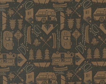 Open Road Cabin from The Great Outdoors Collection by Stacy Iest Hsu for Moda Fabrics