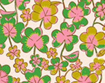 Clover Blush from Forestburgh Collection by Heather Ross for Windham Fabrics