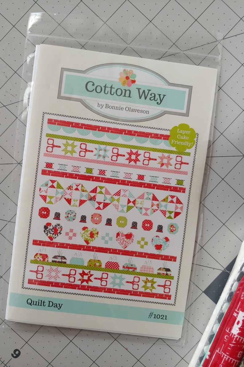 Quilt Day Quilt Kit by Cotton Way for Moda Fabrics