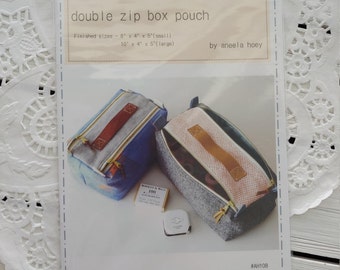Open-out Box Pouch Paper Pattern by Aneela Hoey - Etsy