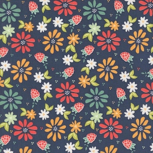Spring Berries Blueberry from Raspberry Summer Collection by Sherri & Chelsi for Moda Fabrics