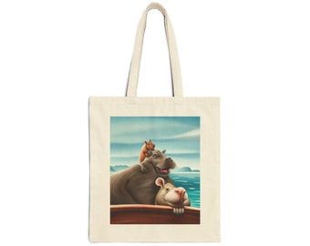 Cotton Canvas Tote Bag