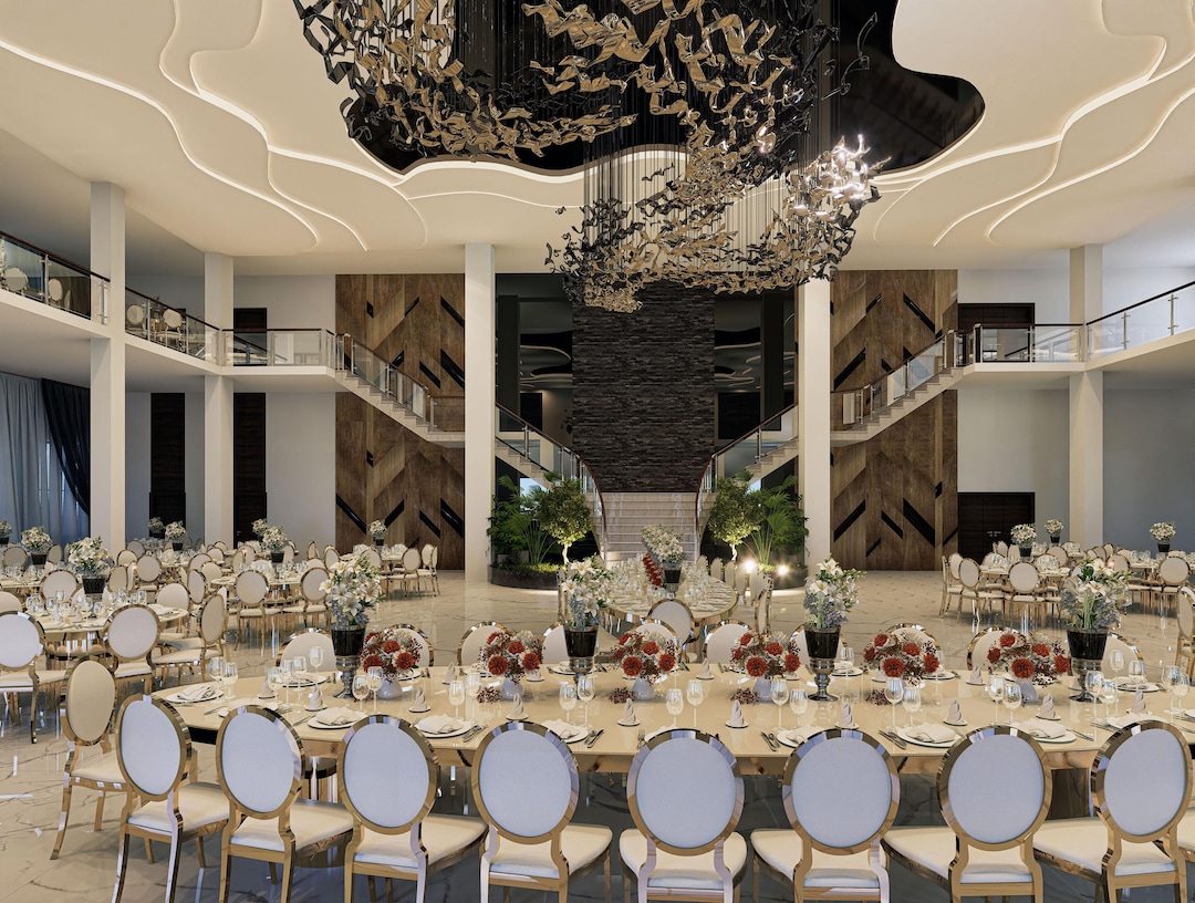 Wedding Design ,event Space, Indoor Wedding Rendering and Layout - Etsy