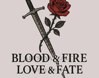 Enemies to Lovers PNG, Bookish Sublimation, Romance Reader Design, Book Lover PNG