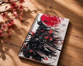 Autumn Edge – The Samurai's Diary Fantasy Handmade Notebook – Magic Journal – Writer Gift