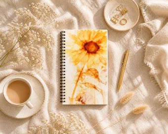 Sunlight – The Diary of Warm Thoughts Handmade Leather Journal – Vintage Notebook – Travel Diary – Gift for Writer