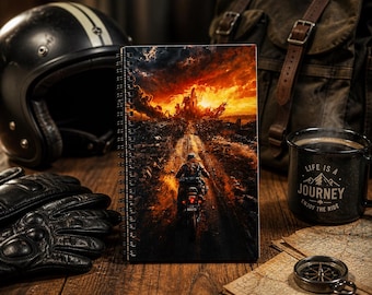 Journey into the Unknown: Handmade Leather Journal – Vintage Notebook – Travel Diary – Gift for Writers