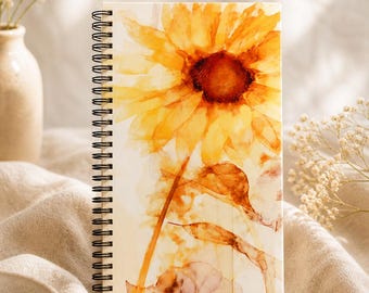 Sunlight Notebook | Handmade Journal for Warm Thoughts and Inspiration | Diary for Thoughts and Dreams