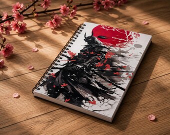 Samurai Notebook | Handmade Japanese-Style Journal | The Samurai's Diary | Autumn Gift